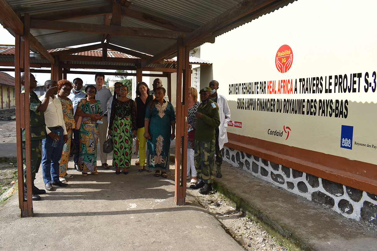 HEAL Africa: Un nouveau One Stop Center construit au sein de lâ€™HÃ´pital rÃ©gional Militaire de Katindo