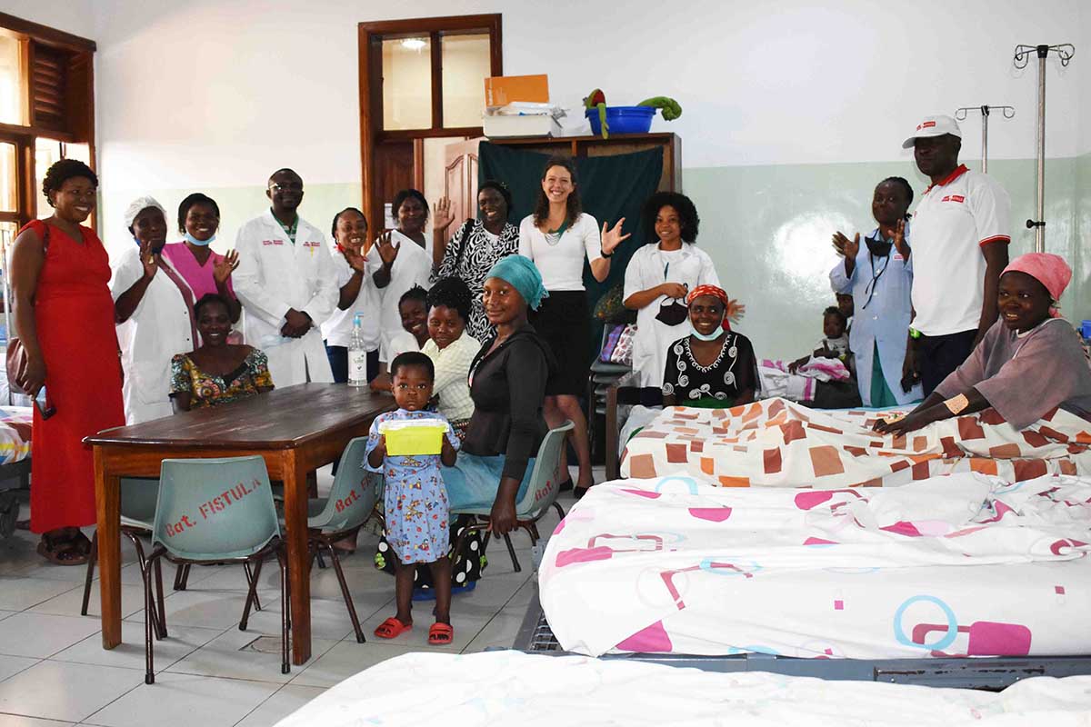 Visite de Lindsey Pollaczek à HEAL Africa : Fierté pour Fistula Foundation de voir le travail fait.