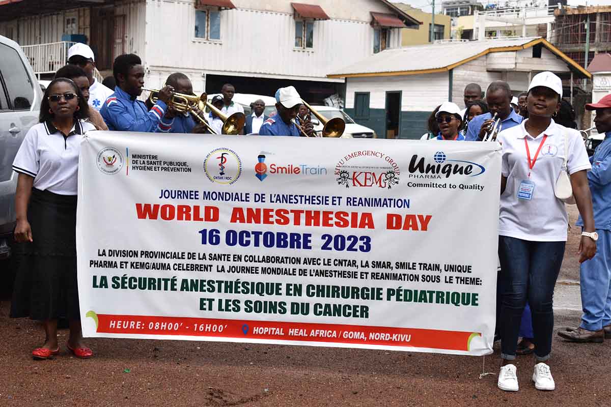 « La sécurité anesthésique en chirurgie pédiatrique et les soins du cancer » (Journée internationale de l’anesthésie réanimation 2023)