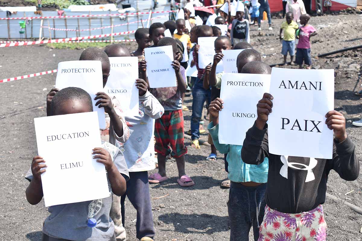 Journée Internationale de l’Enfant Africain : Une Commémoration aux côtés des Enfants Déplacés au Nord-Kivu