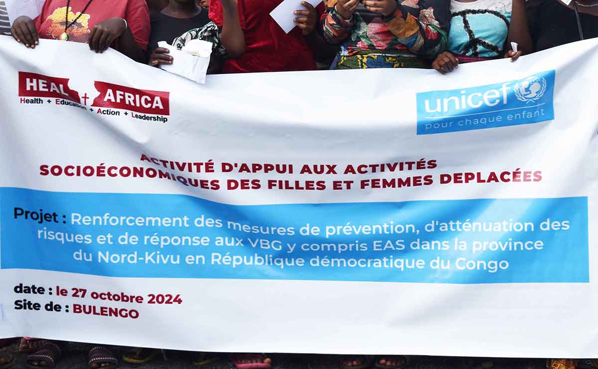 Atténuation des risques et réponse aux VBG et EAS liés aux conflits armés : 550 filles et femmes réinsérées économiquement dans les camps des déplacés autour de Goma