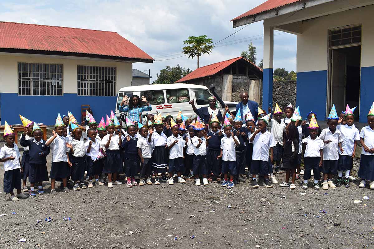Ecole primaire GSF Mugunga : Une rentrée scolaire tout en style