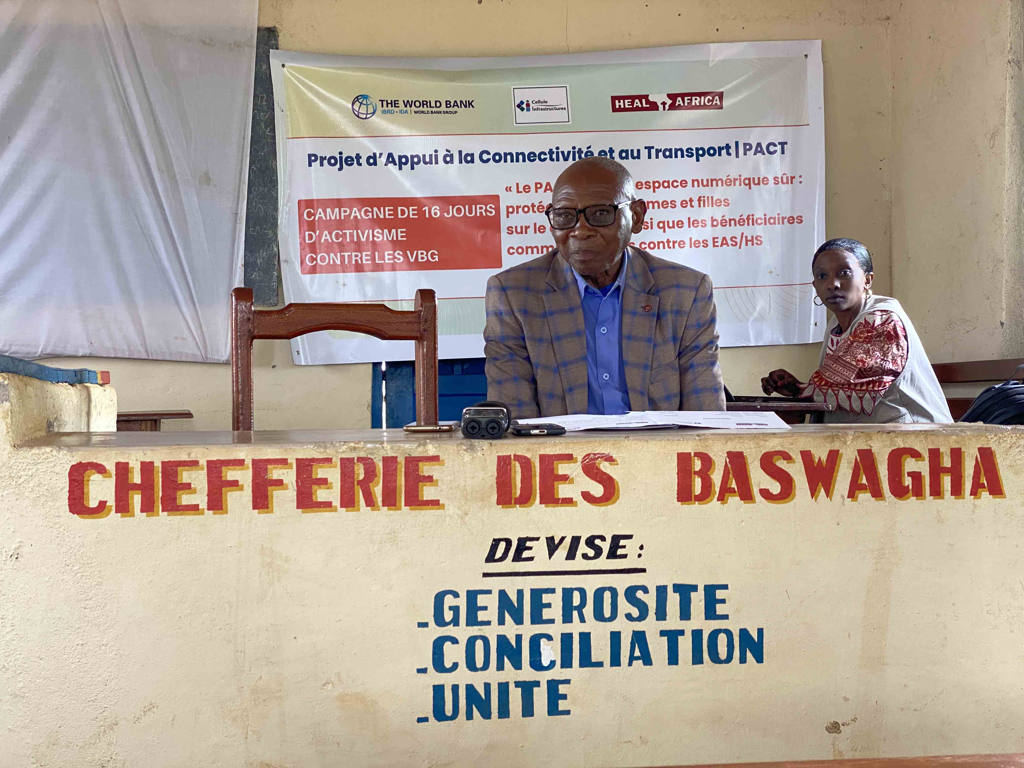 Musienene : les leaders des Baswagha mobilisés contre les violences basées sur le genre