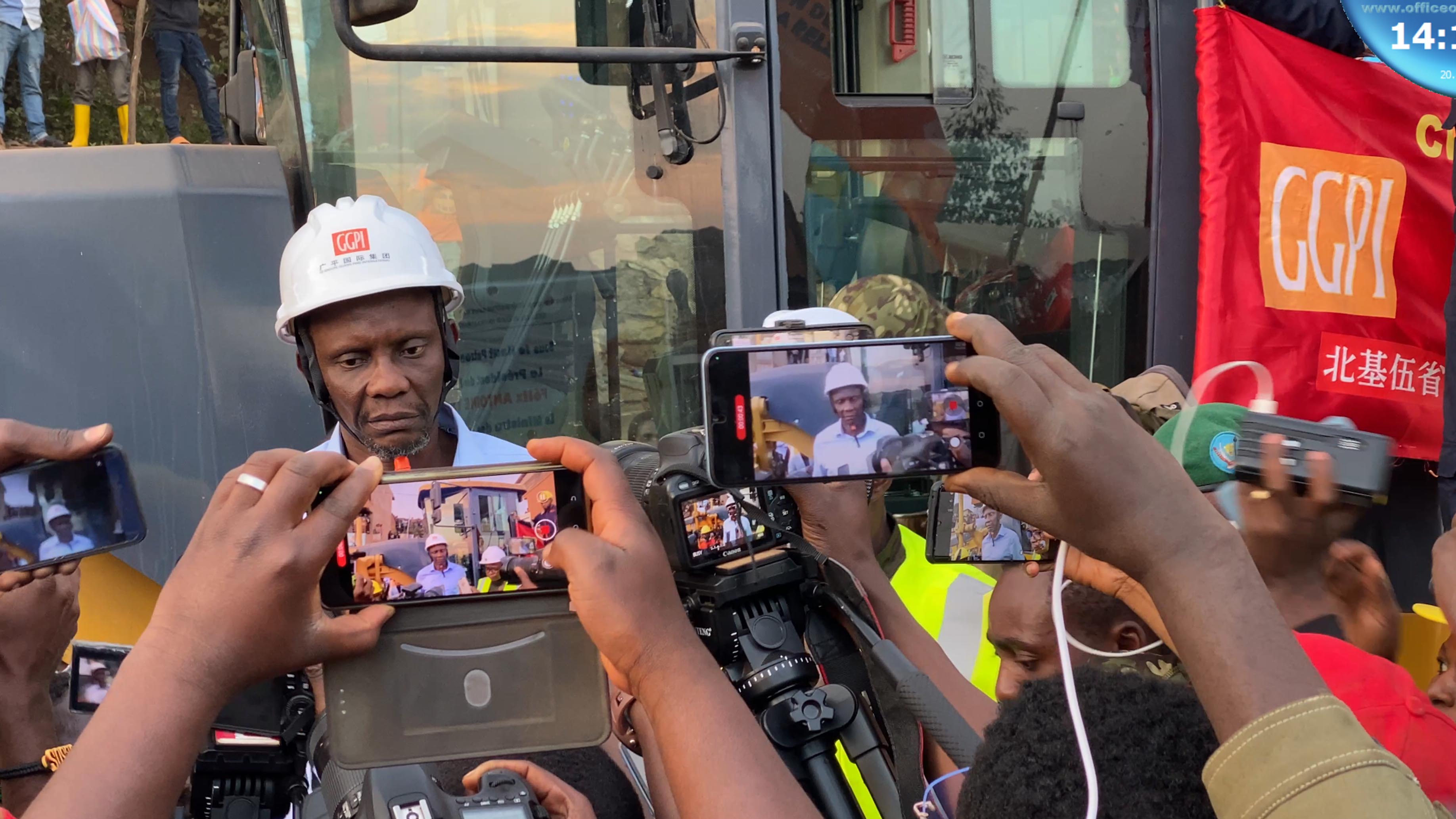 RN2, axe Butembo-Kanyabayonga : lancement officiel des travaux de bitumage d’un tronçon stratégique pour le Nord-Kivu